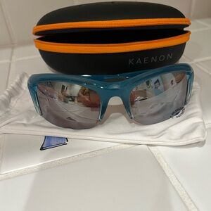 Kaenon‎ Blue and Brown Sunglasses